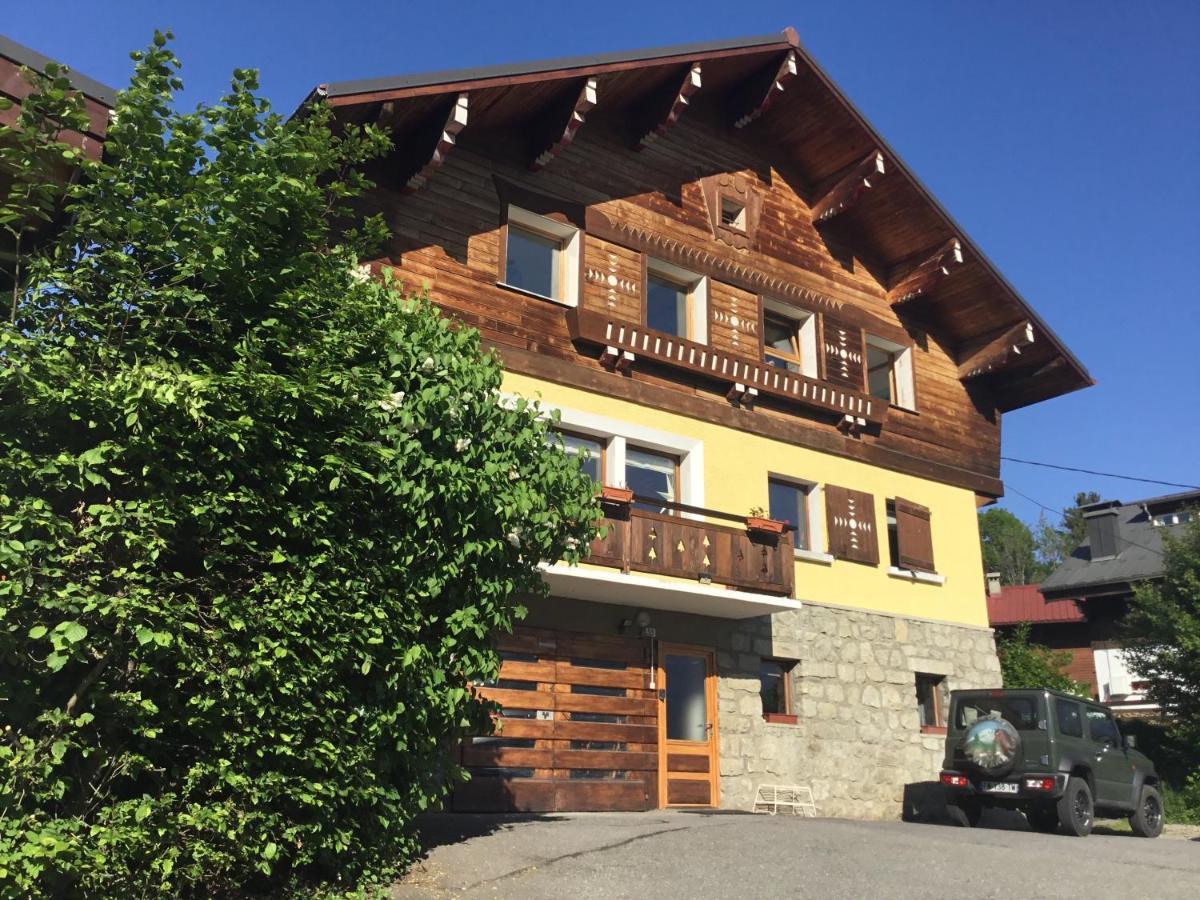 Chambre Independante Avec Salle De Bain Independante Au Rdc D Un Chalet A 25 Kms Chamonix サン・ジェルヴェ・レ・バン エクステリア 写真